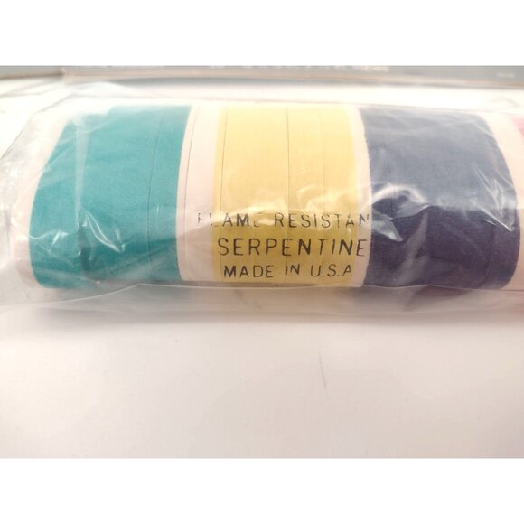 Carlton Cards Ticker Tape 12 Ft 5" x 1/4" Flame Retardant Serpentine Set of 2 - Picture 3 of 4